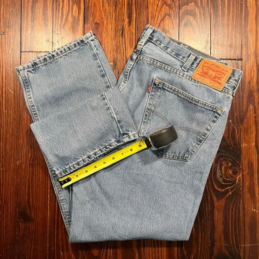 Levi's 42x30 Y2K 505 Jeans Light Wash Straight